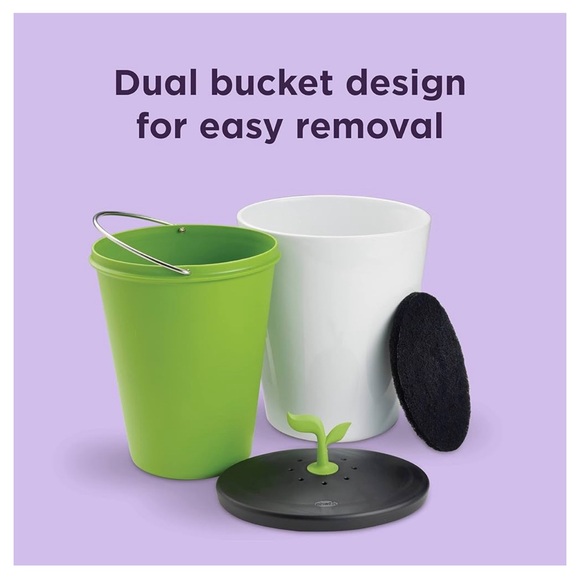 Chef’n compost bucket, like new. Used one time. - Picture 2 of 3